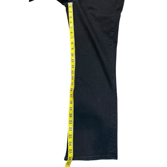 GRLFRND Erin high rise flare jeans in black size 28 - Picture 12 of 12